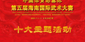 2025年第五届海南国际武术大赛邀您盛夏相聚